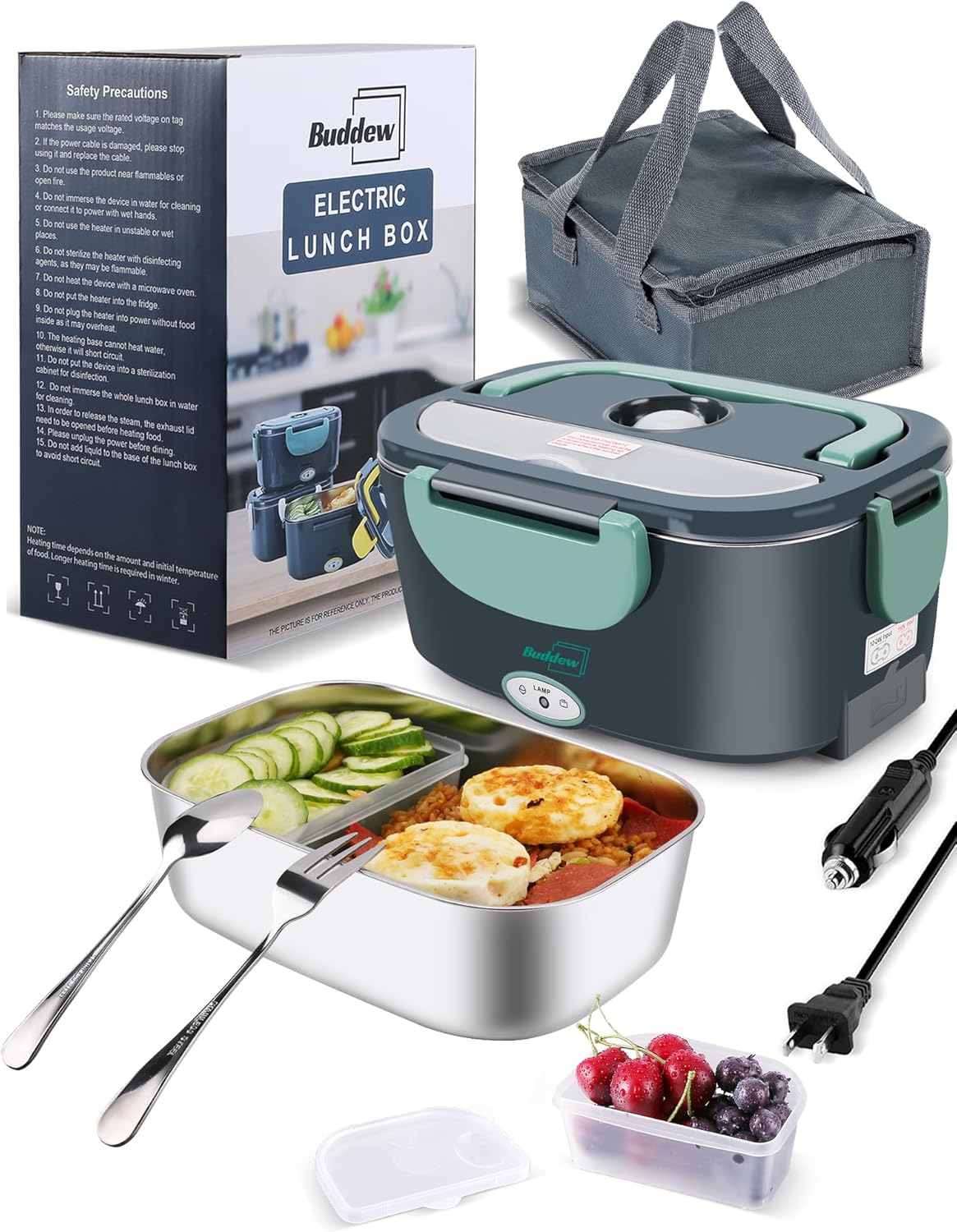 Portable Heated Lunch Box